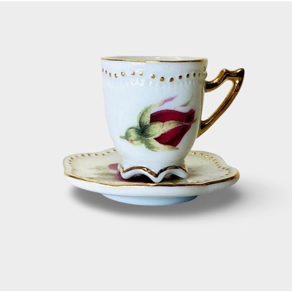 Miniature Dollhouse Tea Set, 9 pcs - Picture 5 of 10